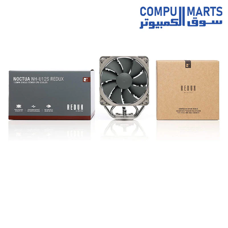Noctua NH-U12S Redux, High Performance CPU Cooler with NF-P12 redux-1700 PWM 120mm Fan - Image 3