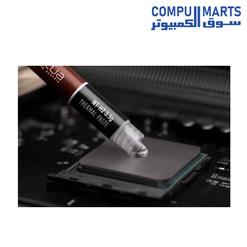 Noctua NT-H2 3.5g, Pro-Grade Thermal Compound Paste incl. 3 Cleaning Wipes (3.5g) - Image 3