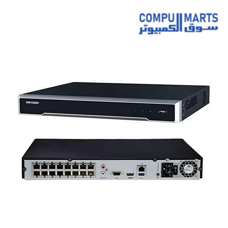 NVR HIKVISION DS-7616NI-Q2/16P Network Video Recorders Pro-Series - Image 3