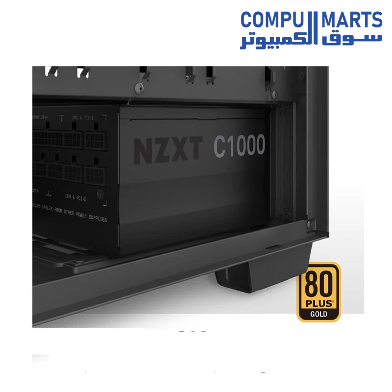NZXT C Series ATX 3.0 1000W 80 Plus Gold Full Modular Power Supply - Image 3