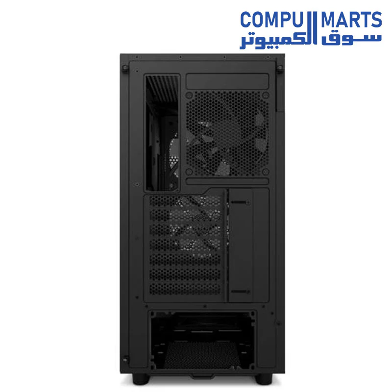 NZXT H5 Flow RGB ATX Mid-Tower Gaming Case - High Airflow, Tempered Glass, Cable Management, 280mm Radiator Support - Image 12
