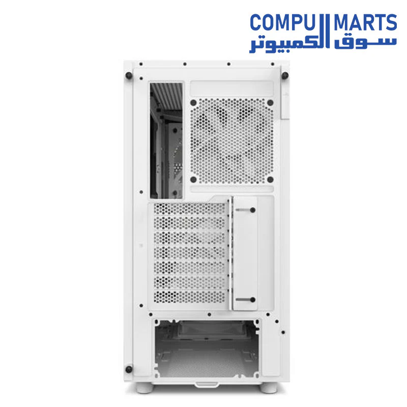 NZXT H5 Flow RGB ATX Mid-Tower Gaming Case - High Airflow, Tempered Glass, Cable Management, 280mm Radiator Support - Image 13