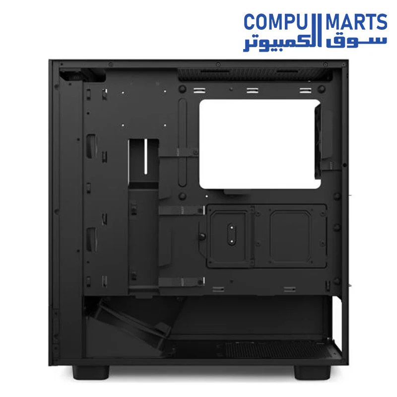 NZXT H5 Flow RGB ATX Mid-Tower Gaming Case - High Airflow, Tempered Glass, Cable Management, 280mm Radiator Support - Image 6