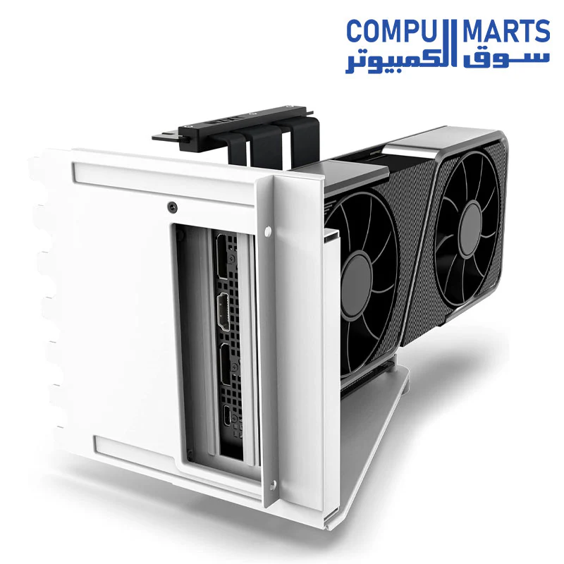 NZXT Vertical GPU Mounting Kit - AB-RH175-W1-175 mm PCIe 4.0x16 Riser Cable - GPU Holder - Sturdy Steel Bracket - Image 5