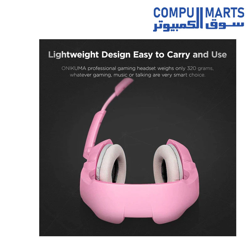 Onikuma K5 3.5mm Gaming Headphones Casque Earphone Headset with Mic LED Light for Laptop Tablet / PS4 / Xbox One - Image 3