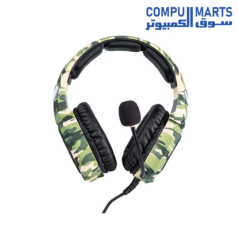 Onikuma K8 Surround Sound RGB LED Light Gaming Headset with Microphone for Mobile,PS4 and PC - Image 4