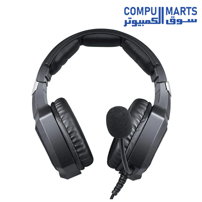 Onikuma K8 Surround Sound RGB LED Light Gaming Headset with Microphone for Mobile,PS4 and PC - Image 7