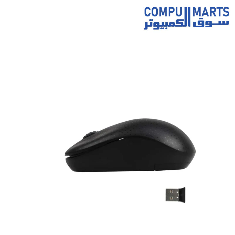 PC Meetion R545 Wireless USB Mouse With LED Light DPI Control For PC And Laptop - - Image 3
