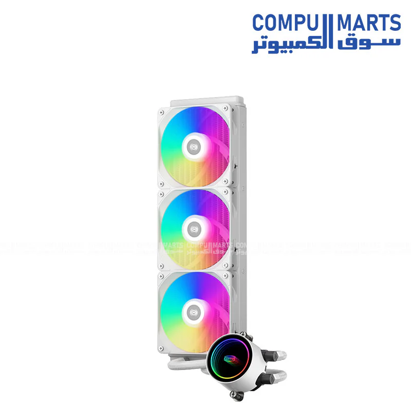 PCCOOLER DA360 ARGB Liquid Cooler CPU Cooler - Image 4