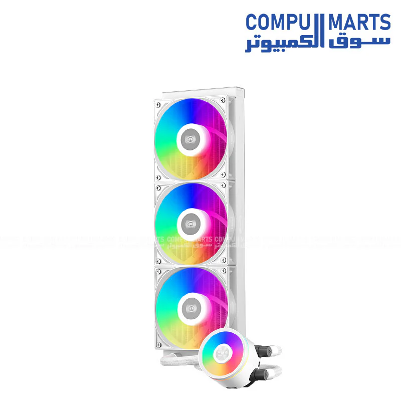 PCCOOLER DA360 PRO ARGB CPU Liquid Cooler - Image 5