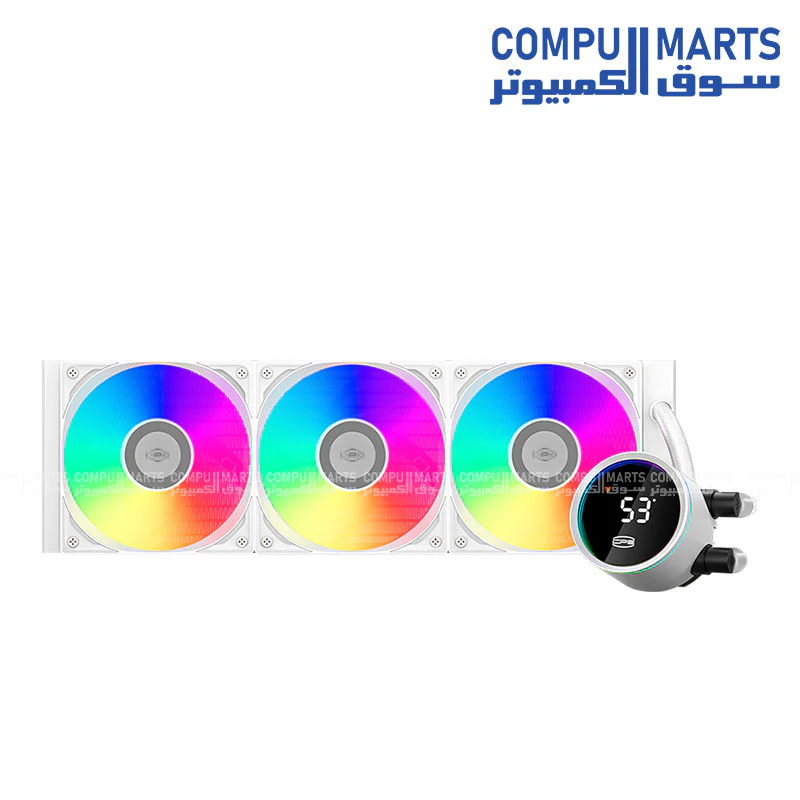 PCCOOLER DA360 Pro Digital ARGB Liquid Cooler CPU Cooler - Image 6