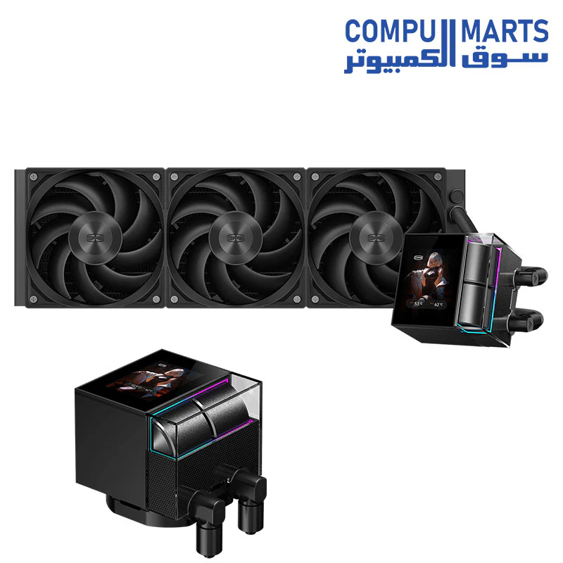 PCCOOLER DS360 Display  AIO CPU Cooler - Image 3