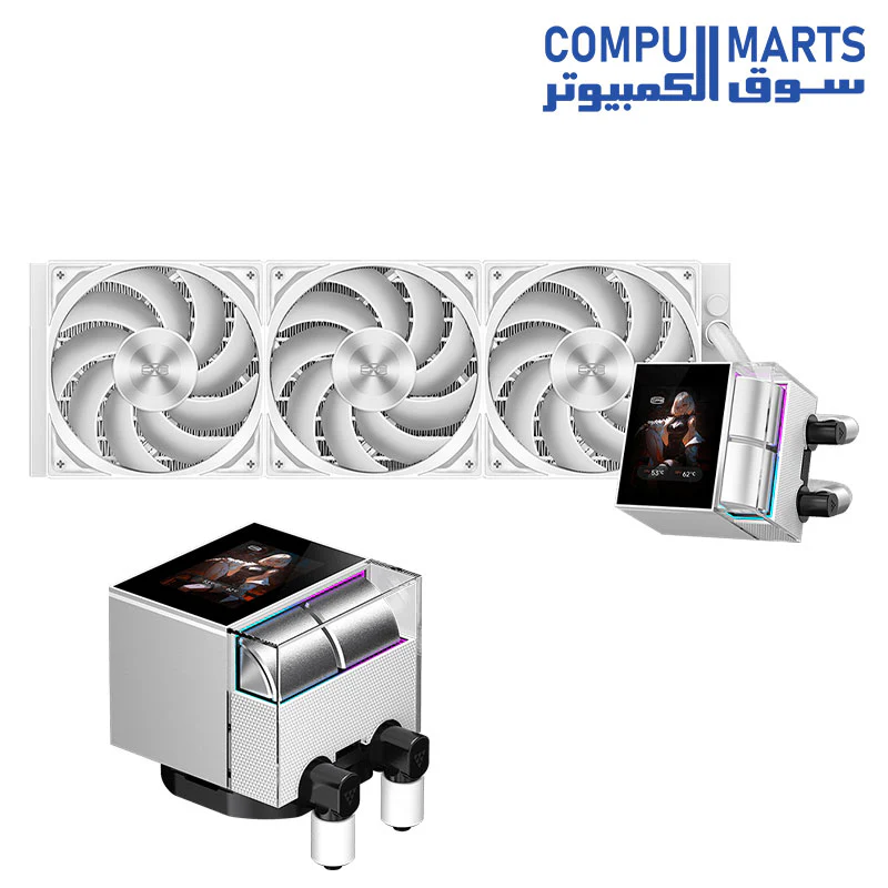 PCCOOLER DS360 Display  AIO CPU Cooler - Image 4