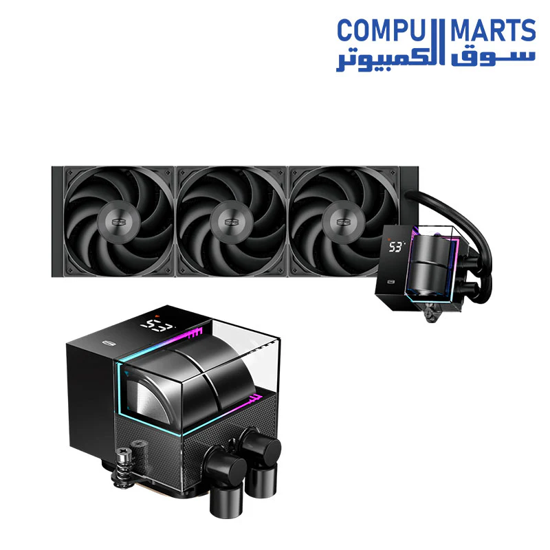 PCCOOLER DS360 Liquid CPU Cooler - Image 2