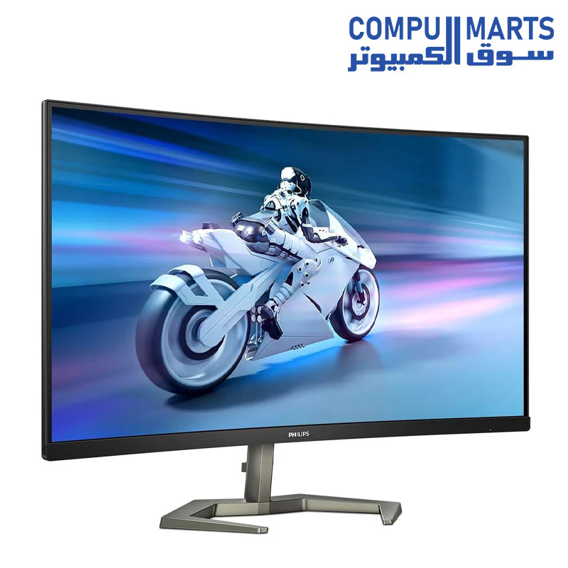 PHILIPS Evnia - 27M1C5500VL - 27 Inch QHD Curved Gaming Monitor, VA, 165Hz, 1ms, Smart Image HDR, Low input lag, Titl, VESA 100 (2560 x 1440) - Image 3