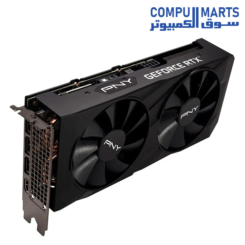PNY GeForce RTX 3050 8GB Verto Dual Fan Graphics Card - Image 3