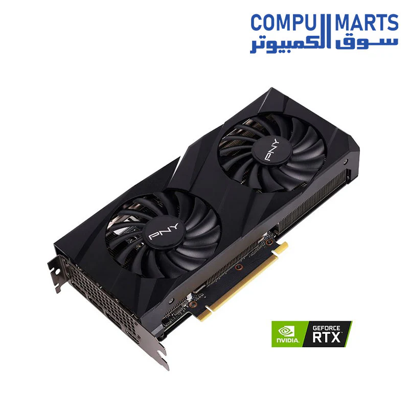 PNY GeForce RTX 3060 12GB VERTO Dual Fan GRAPHIC CARD - Image 3