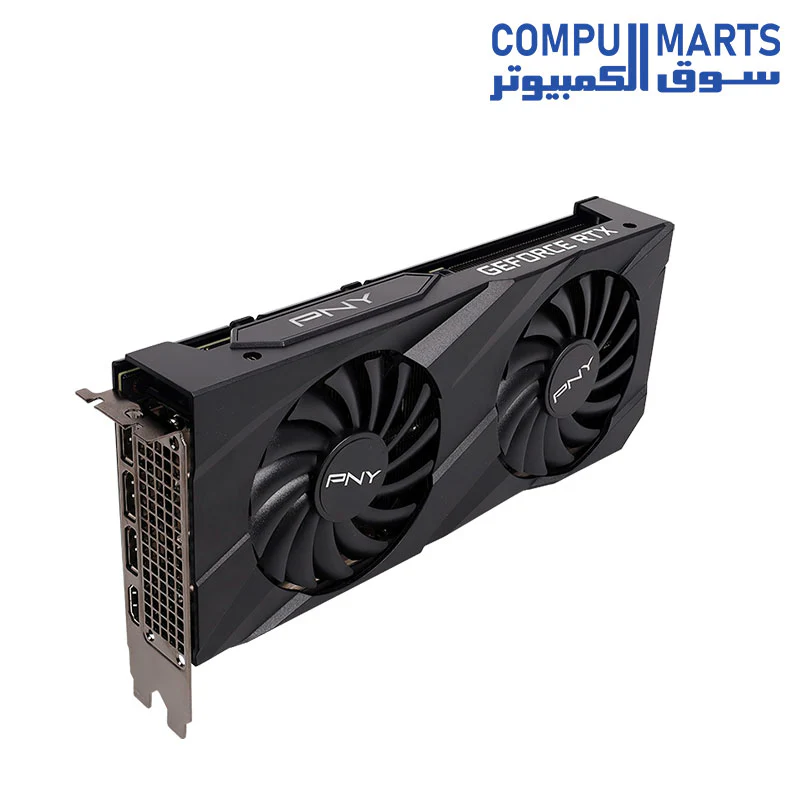 PNY GeForce RTX 3060 Ti 8GB VERTO Dual Fan LHR GRAPHIC CARD - Image 4