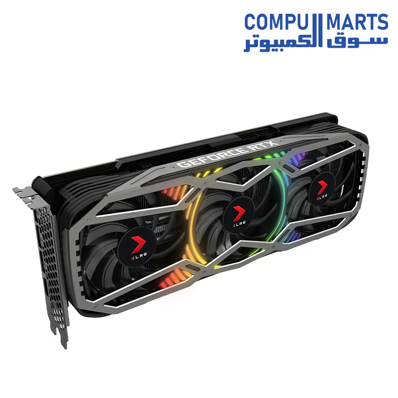 PNY GeForce RTX 3080 Ti 12GB XLR8 Gaming REVEL EPIC-X RGB Triple Fan GRAPHIC CARD - Image 4