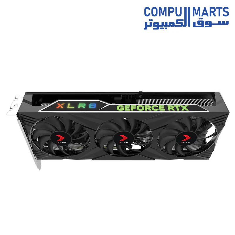 PNY GeForce RTX 4060 8GB OC XLR8 Gaming VERTO EPIC-X RGB Triple Fan - Image 5