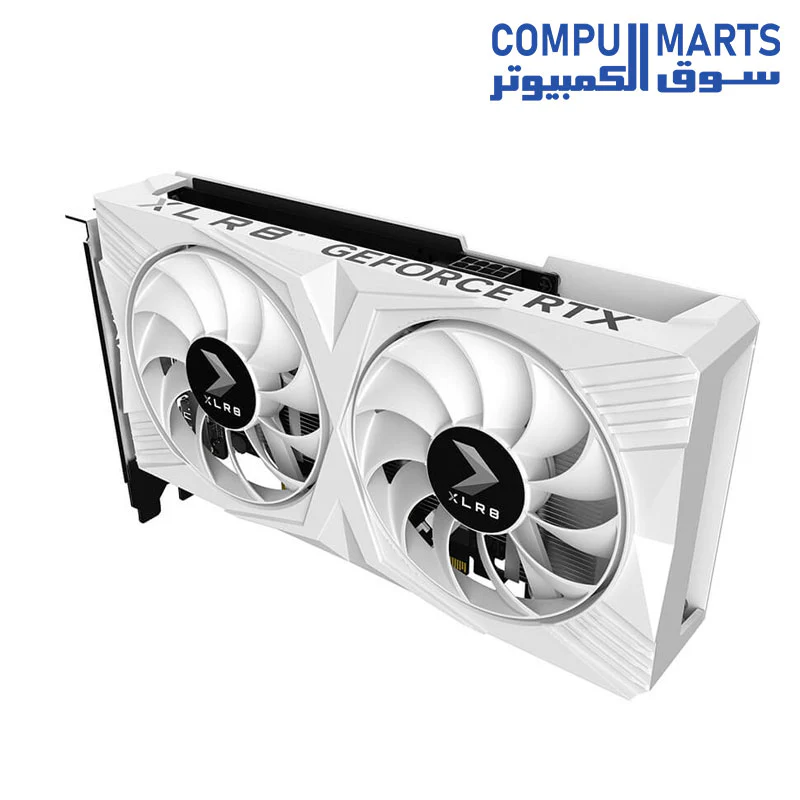 PNY GeForce RTX 4060 8GB OC XLR8 VERTO DF White Edition - Image 3
