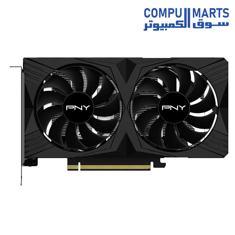 PNY GeForce RTX 4060 8GB VERTO Dual Fan Graphics Card - Image 2
