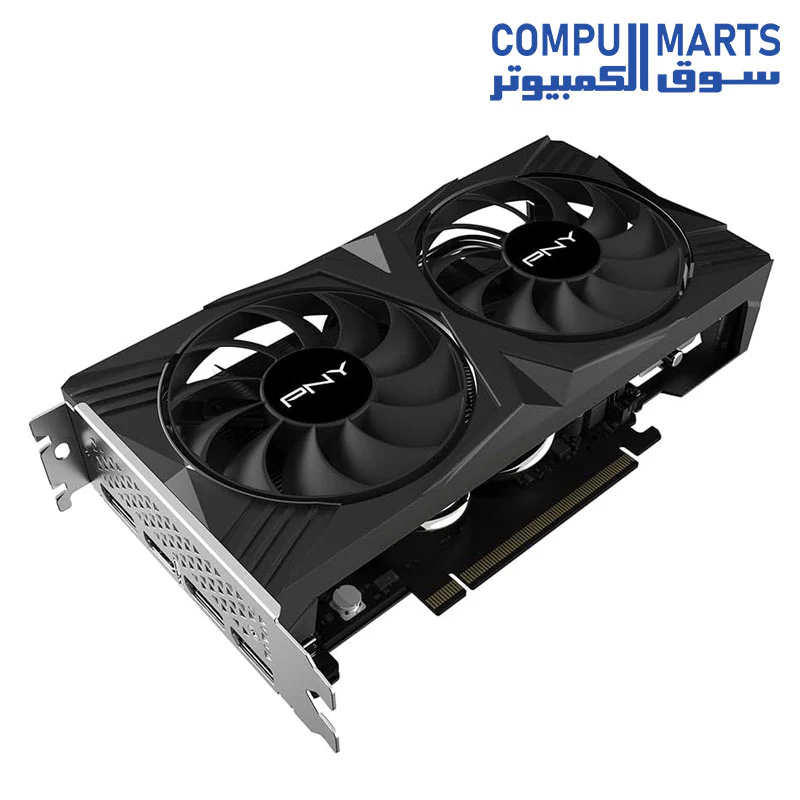 PNY GeForce RTX 4060 8GB VERTO Dual Fan Graphics Card - Image 3
