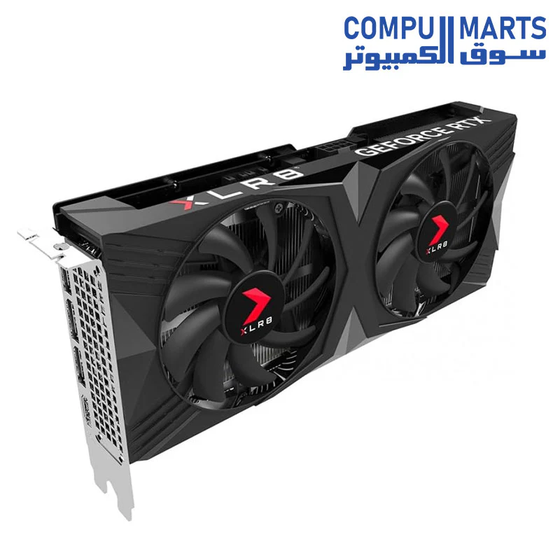 PNY RTX 4060 Ti XLR8 Gaming VERTO OC Dual Fan 8GB GDDR6 GRAPHIC CARD - Image 3