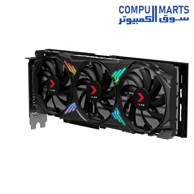PNY GeForce RTX 4070 12GB XLR8 Gaming VERTO EPIC-X RGB Overclocked Triple Fan DLSS 3 Graphic Card - Image 4
