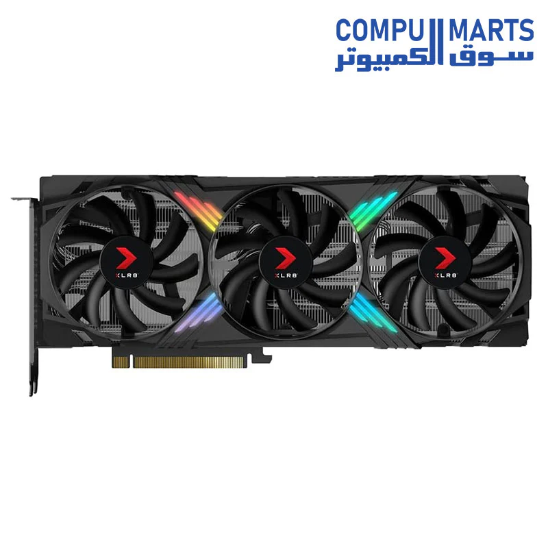 PNY GeForce RTX 4070 Super 12GB XLR8 Gaming Verto Epic-X RGB Overclocked Triple Fan Graphics Card DLSS 3 - Image 2