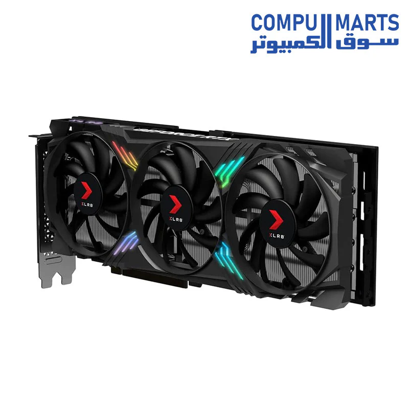 PNY GeForce RTX 4070 Super 12GB XLR8 Gaming Verto Epic-X RGB Overclocked Triple Fan Graphics Card DLSS 3 - Image 4