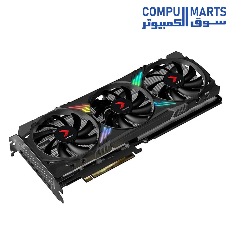 PNY GeForce RTX 4070 Super 12GB XLR8 Gaming Verto Epic-X RGB Overclocked Triple Fan Graphics Card DLSS 3 - Image 5