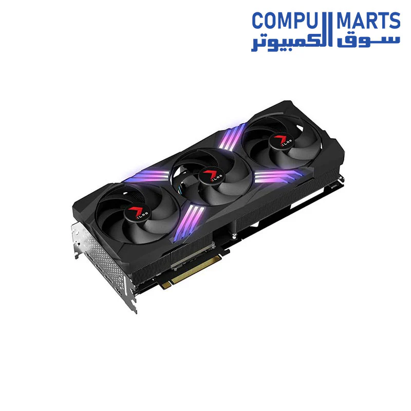 PNY GeForce RTX 4070 Ti 12GB XLR8 Gaming Verto Triple Fan Graphic Card - Image 4