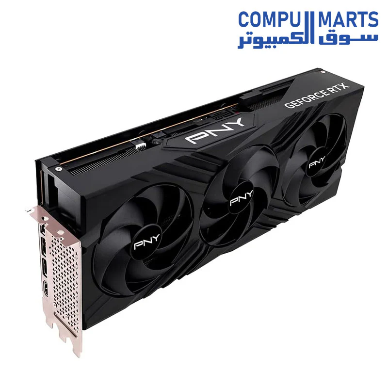 PNY GeForce RTX 4080 Super 16GB VERTO OC Triple Fan Graphics Card - Image 3