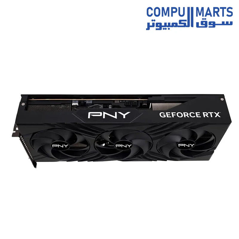 PNY GeForce RTX 4080 Super 16GB VERTO OC Triple Fan Graphics Card - Image 4
