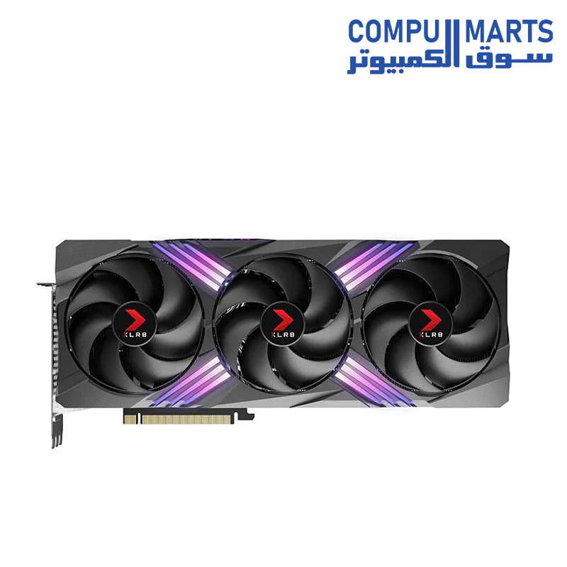 PNY GEFORCE RTX 4070TI SUPER RGB16GB GDDR6X Gaming VERTO Overclocked - Image 2