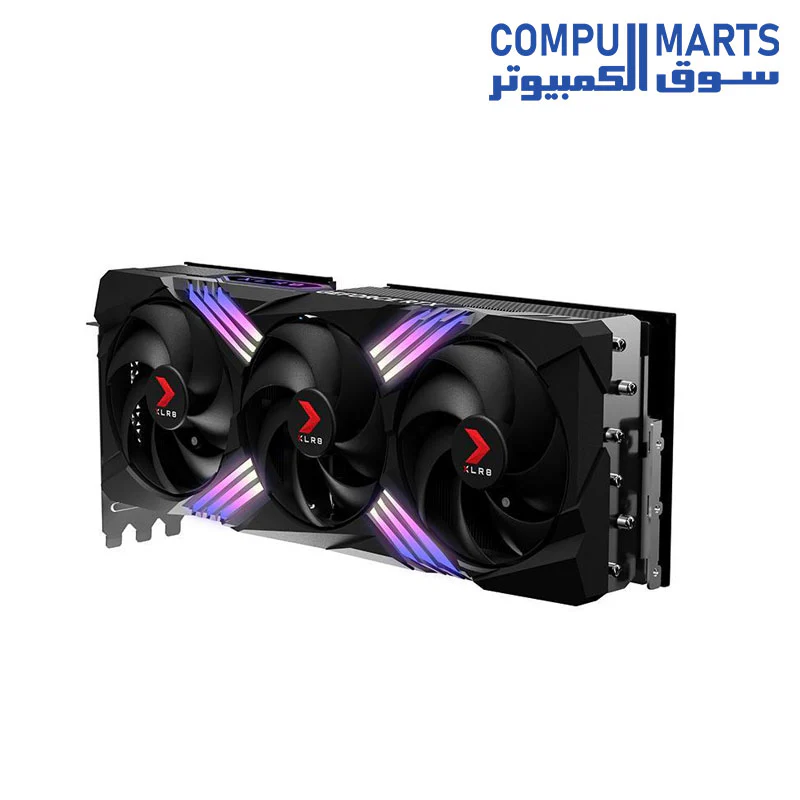 PNY GEFORCE RTX 4070TI SUPER RGB16GB GDDR6X Gaming VERTO Overclocked - Image 4