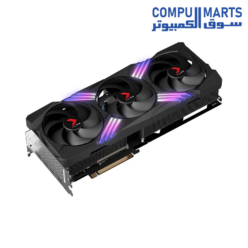 PNY GeForce RTX 4070 Ti 12GB XLR8 Gaming VERTO EPIC-X RGB Triple Fan DLSS 3 - Image 3