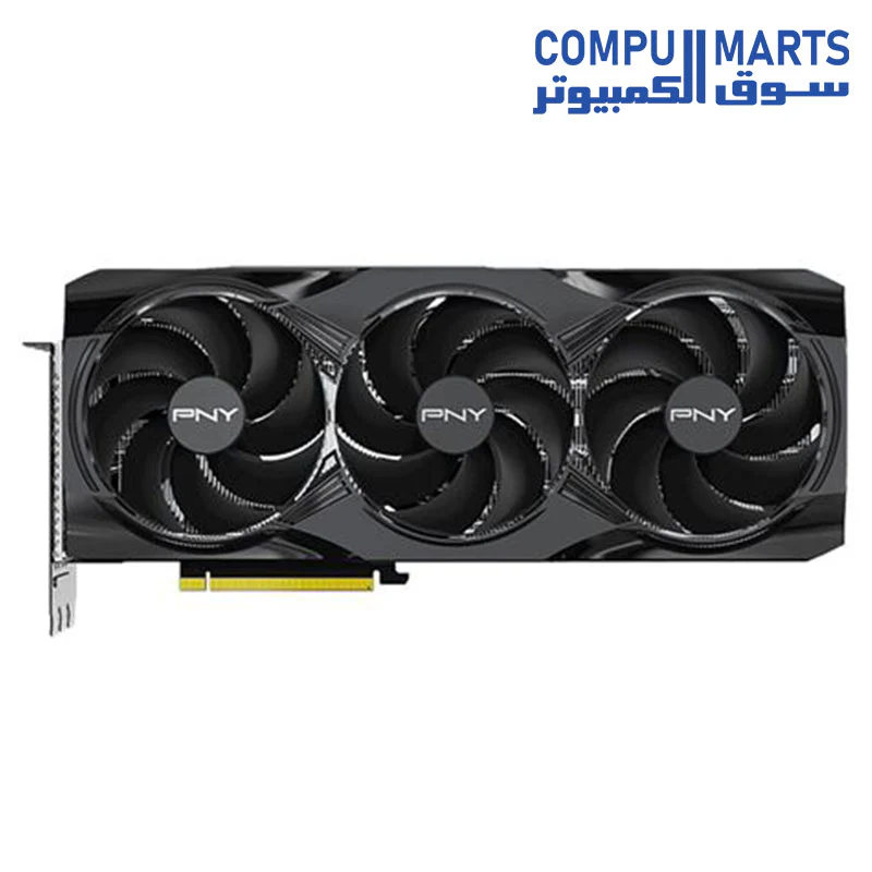 PNY NVIDIA GeForce RTX 5080 Overclocked Triple Fan 16GB GDDR7 PCIe 5.0 Graphics Card - Image 2
