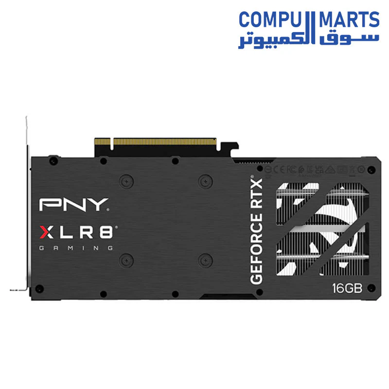 PNY RTX 4060 Ti 16GB OC XLR8 Gaming VERTO Dual Fan 128-Bit GDDR6 - 1 x HDMI 2.1 - 3 x DisplayPort 1.4 - 4352 Cores CUDA Cores - Image 7