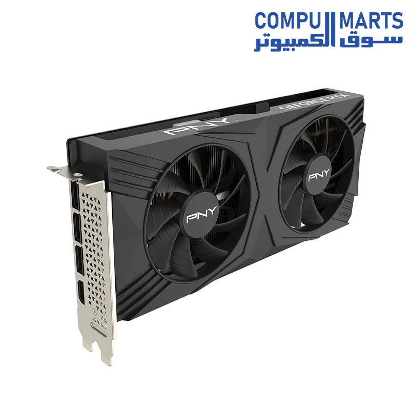 PNY RTX 4070 SUPER VERTO OC 12G DUAL FAN Graphic Card - Image 3