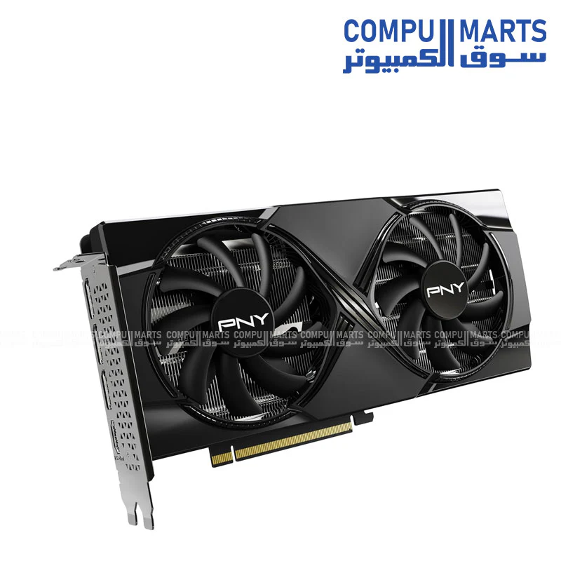 PNY GeForce RTX 5060 Ti 8GB VERTO Dual Fan RGB Graphics Card – PCIe 5.0, HDMI & DisplayPort, 8K Ready - Image 2