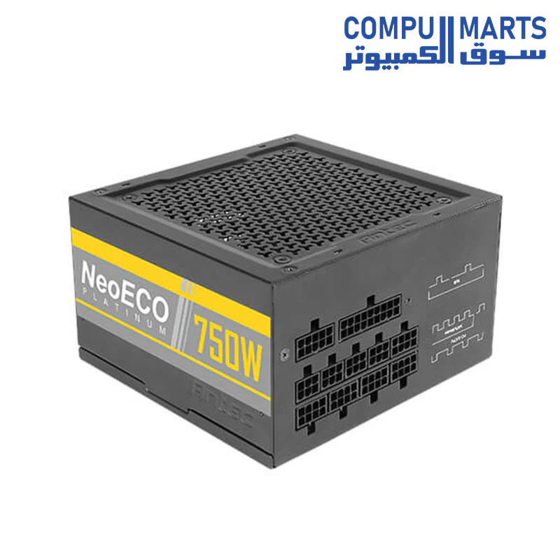 Power Supply Antec NeoECO NE750 750W 80+ Platinum Full Modular - Image 3