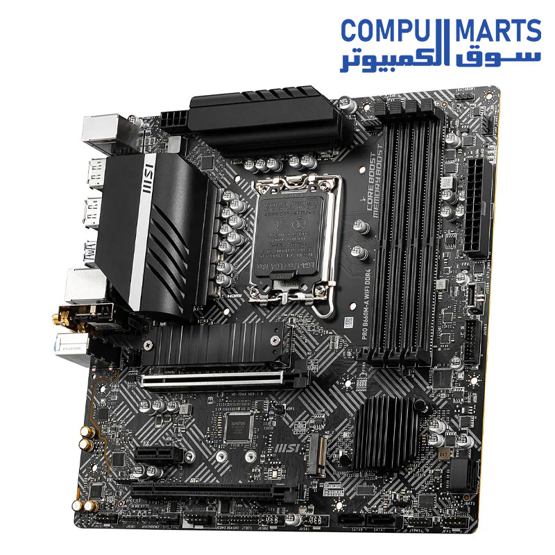 Motherboard MSI PRO B660M-A WIFI DDR4 LGA1700 - Image 3
