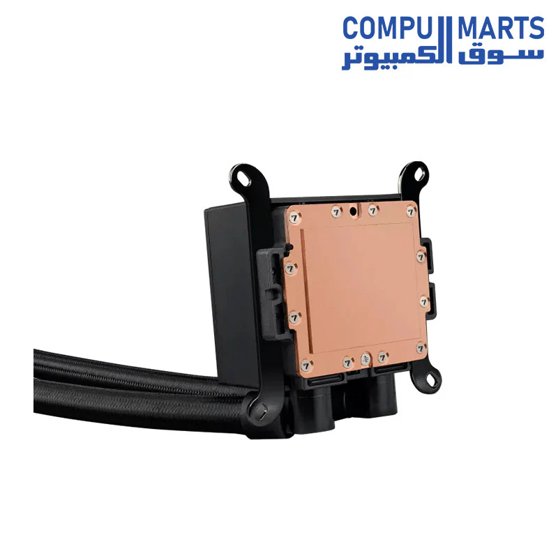 ProArt LC 420 all-in-one CPU liquid cooler with illuminated system status meter and three Noctua NF-A14 industrialPPC-2000 PWM 140mm radiator fans - Image 7