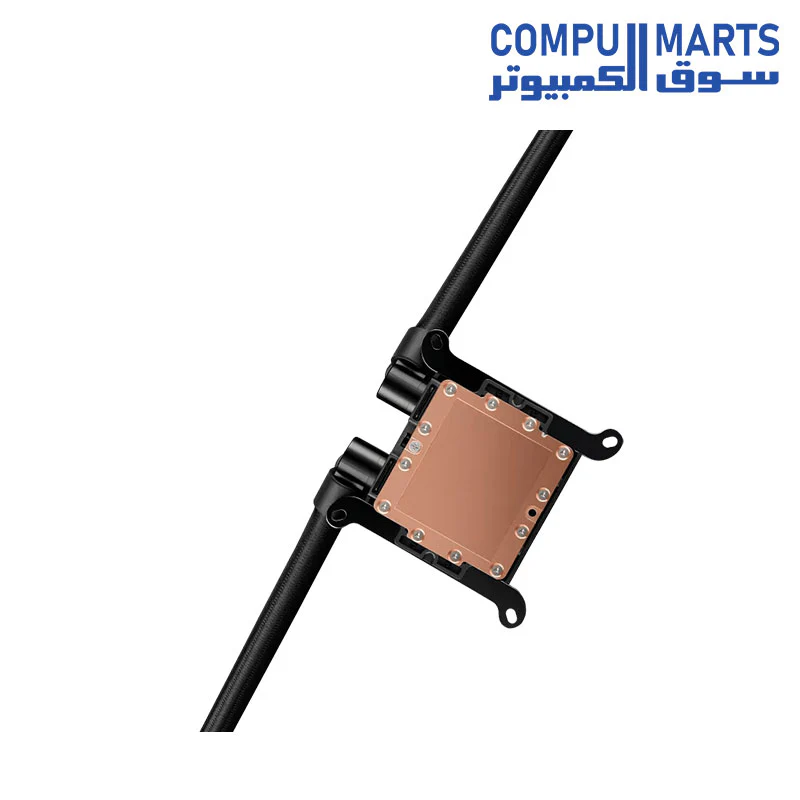 ProArt LC 420 all-in-one CPU liquid cooler with illuminated system status meter and three Noctua NF-A14 industrialPPC-2000 PWM 140mm radiator fans - Image 8