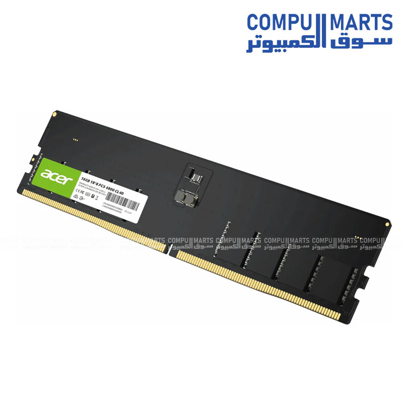 Acer UD200 16GB DDR5 4800MHz CL40 1.1V 1Rx8 UDIMM Desktop Memory - Image 3