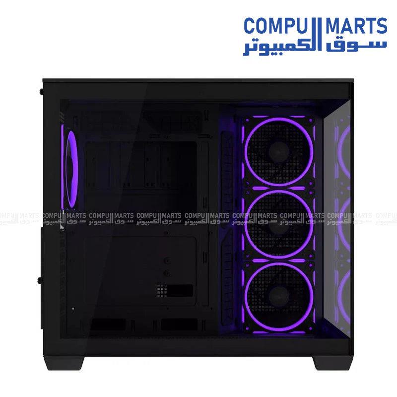 ASUS A32 Plus TG ARGB Mid-Tower Gaming Case – Tempered Glass, ARGB Fans - Image 5