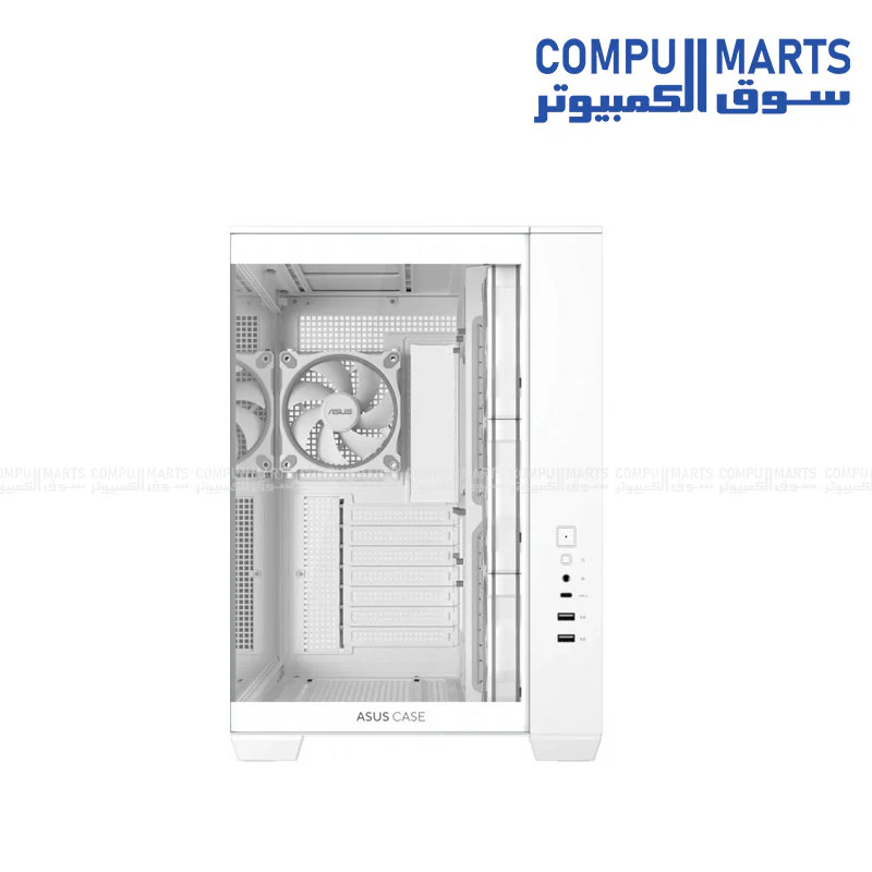 ASUS A32 Plus TG ARGB Mid-Tower Gaming Case – Tempered Glass, ARGB Fans - Image 6