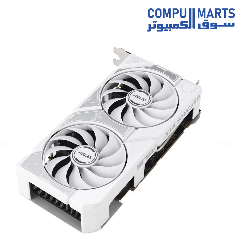 ASUS Dual RTX 5060 White OC Edition 8GB Graphics Card – Ray Tracing, DLSS 4 - Image 2